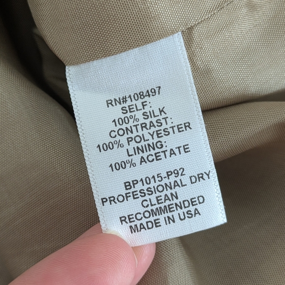 Burlapp Anthropologie Silk Dress - M - Picture 7 of 9